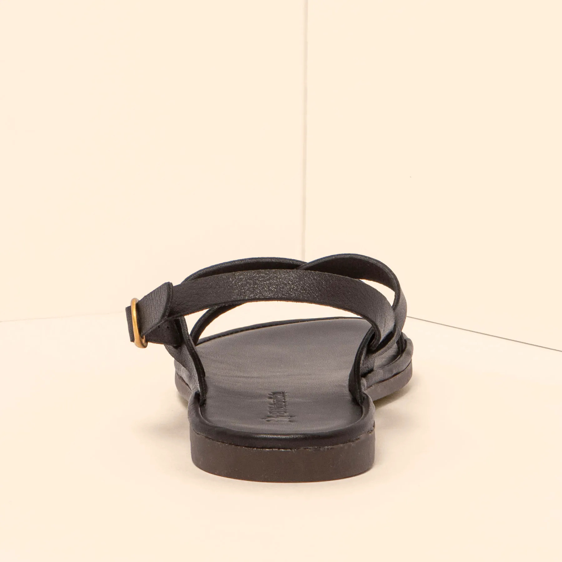 Sandalias N5694 SOFT NAPPA BLACK / TULIP color Black