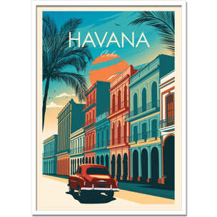 Affiche - Havana Cuba - Studio Inception