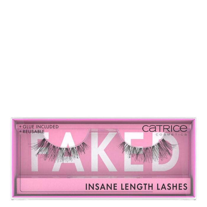 Faked Insane Length Lashes - Faux Cils Ultra-légers 1 paire