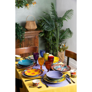 Set 6 Calici Excelsa – Diamond, Plastica Rosso 39 cl