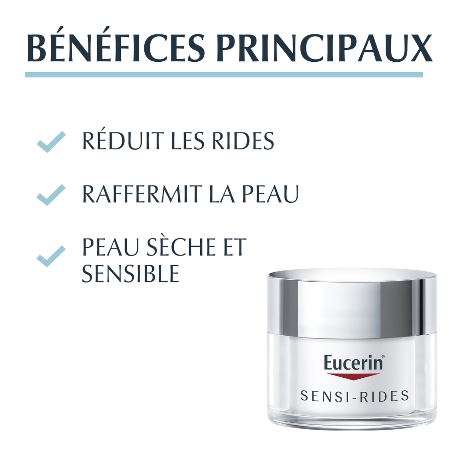 Sensi Rides - Crème Riche de Jour Anti Rides - Peaux Sèches et Sensibles - 50 ml