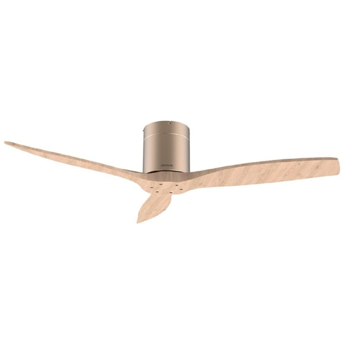 Cecotec Ventilateur de plafond sans lampe EnergySilence Aero 5500 Aqua GoldLight