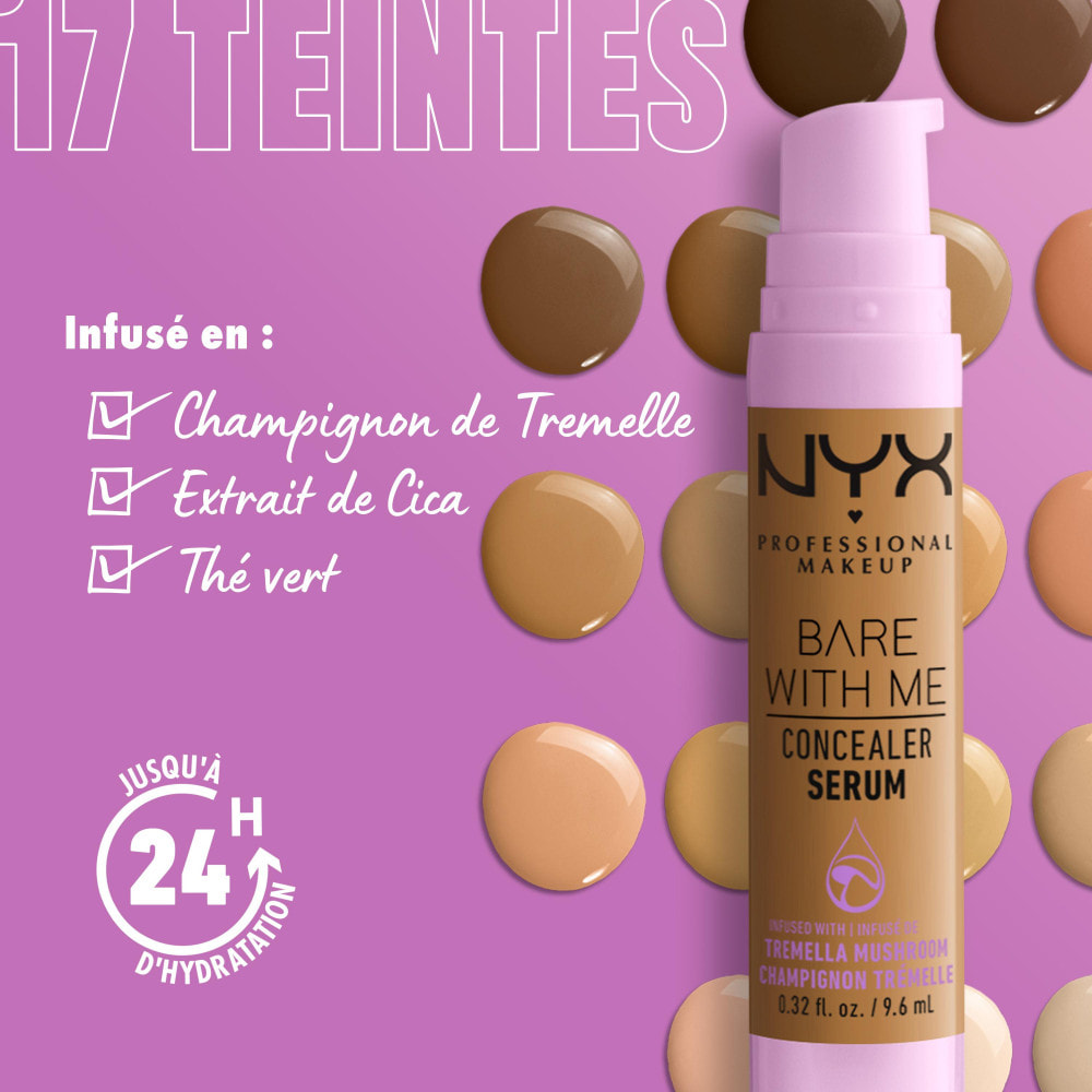 NYX Professional Makeup Bare With Me Anti-cernes Tan
