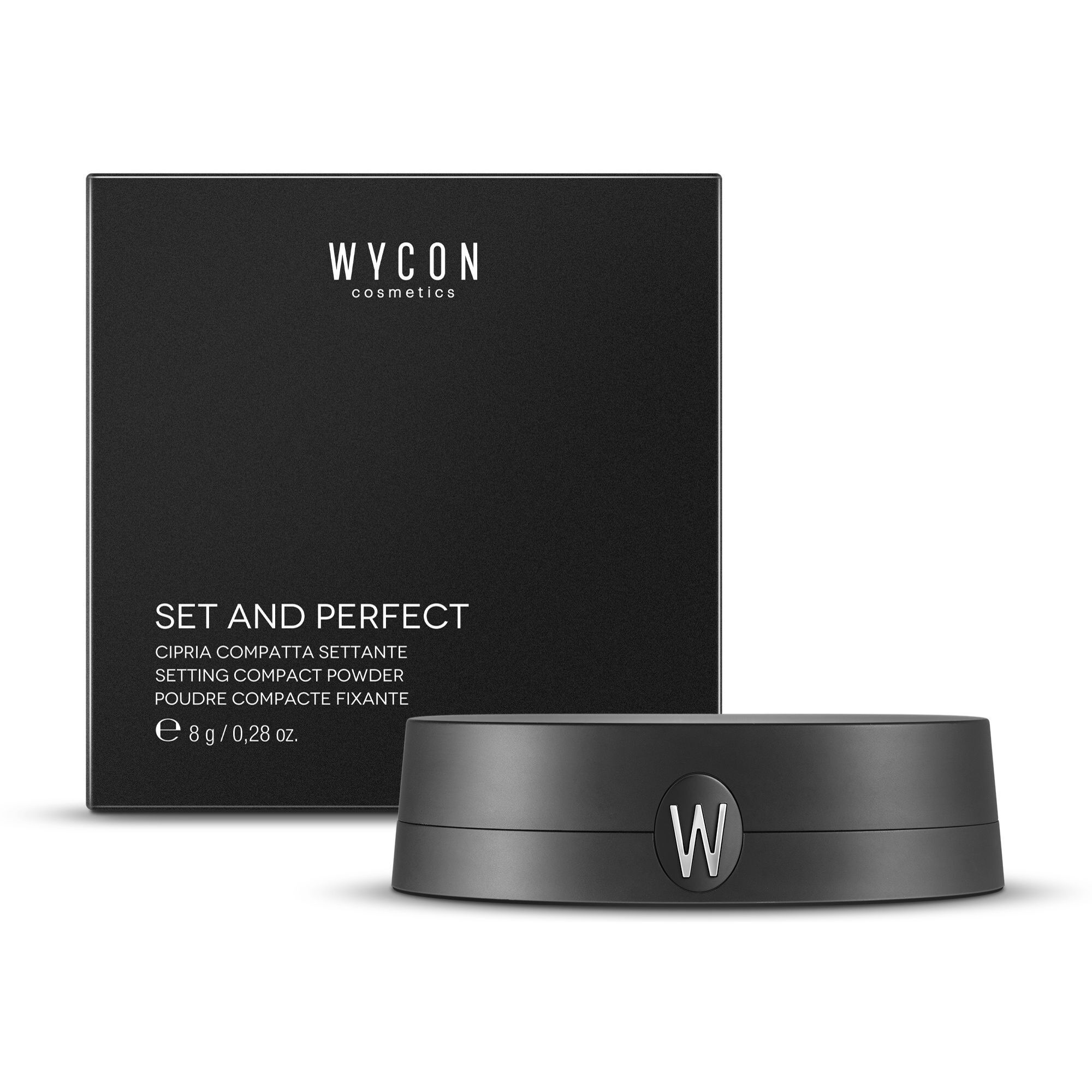 SET AND PERFECT POWDER Cipria compatta ad effetto trasparente