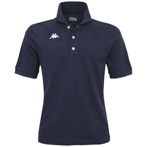 Kappa - Polo Shirts Uomo Blu - Logo Sharas Mss
