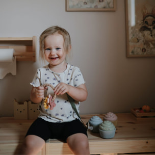 Mushie Pack 4 Pzas. Cupcakes Solid