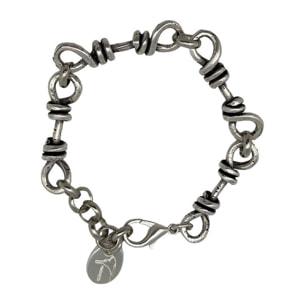 Pulsera "Alambra" plata