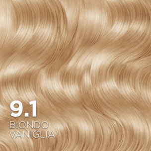 Tinta Capelli 9.1 Biondo Vaniglia Colorazione Permanente Good Senza Ammoniaca con Balsamo Nutriente