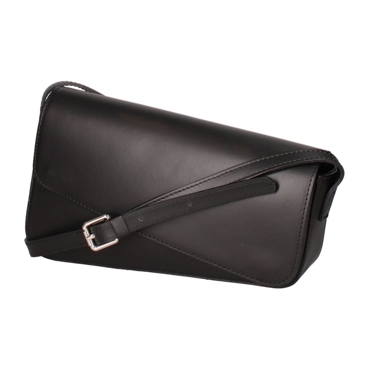 Borsa a tracolla da donna - Modello False - Vera pelle - 28.0 x 17.0 x 5.0 cm