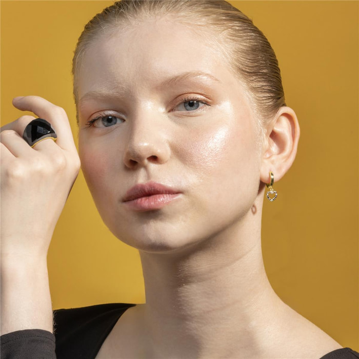 Pendientes Lux by Lux acabadoss en oro 18k