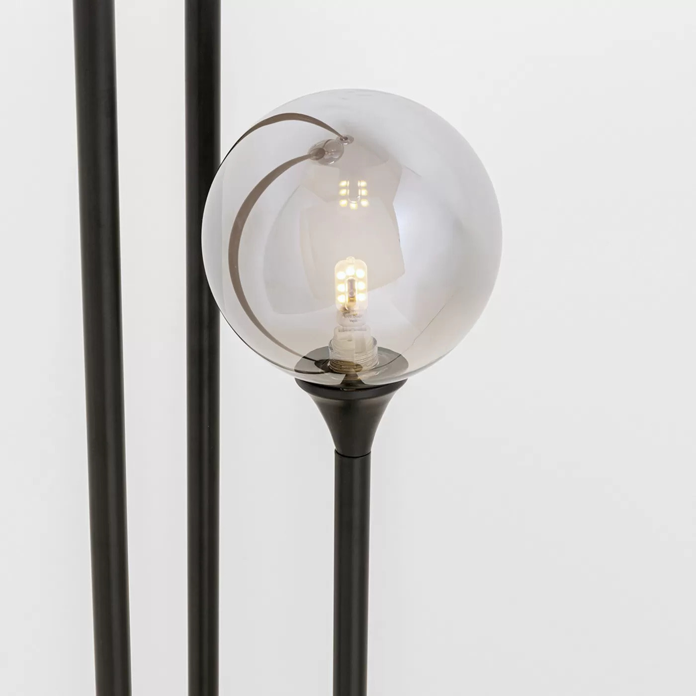 Lampadaire Al Capone 175cm noir Kare Design