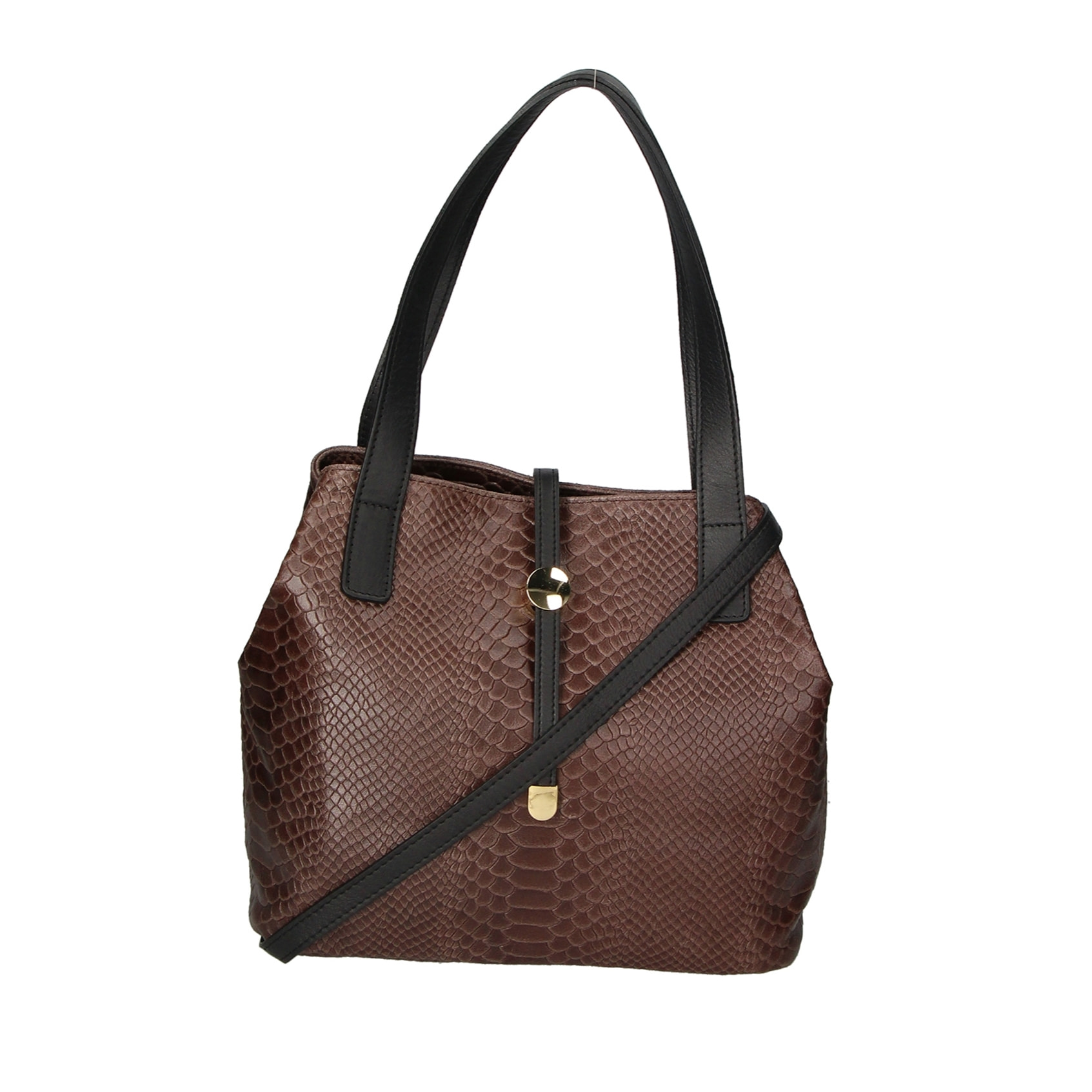 Borsa a mano da Donna Clarissa in Vera Pelle Made in Italy 26x32x15 cm