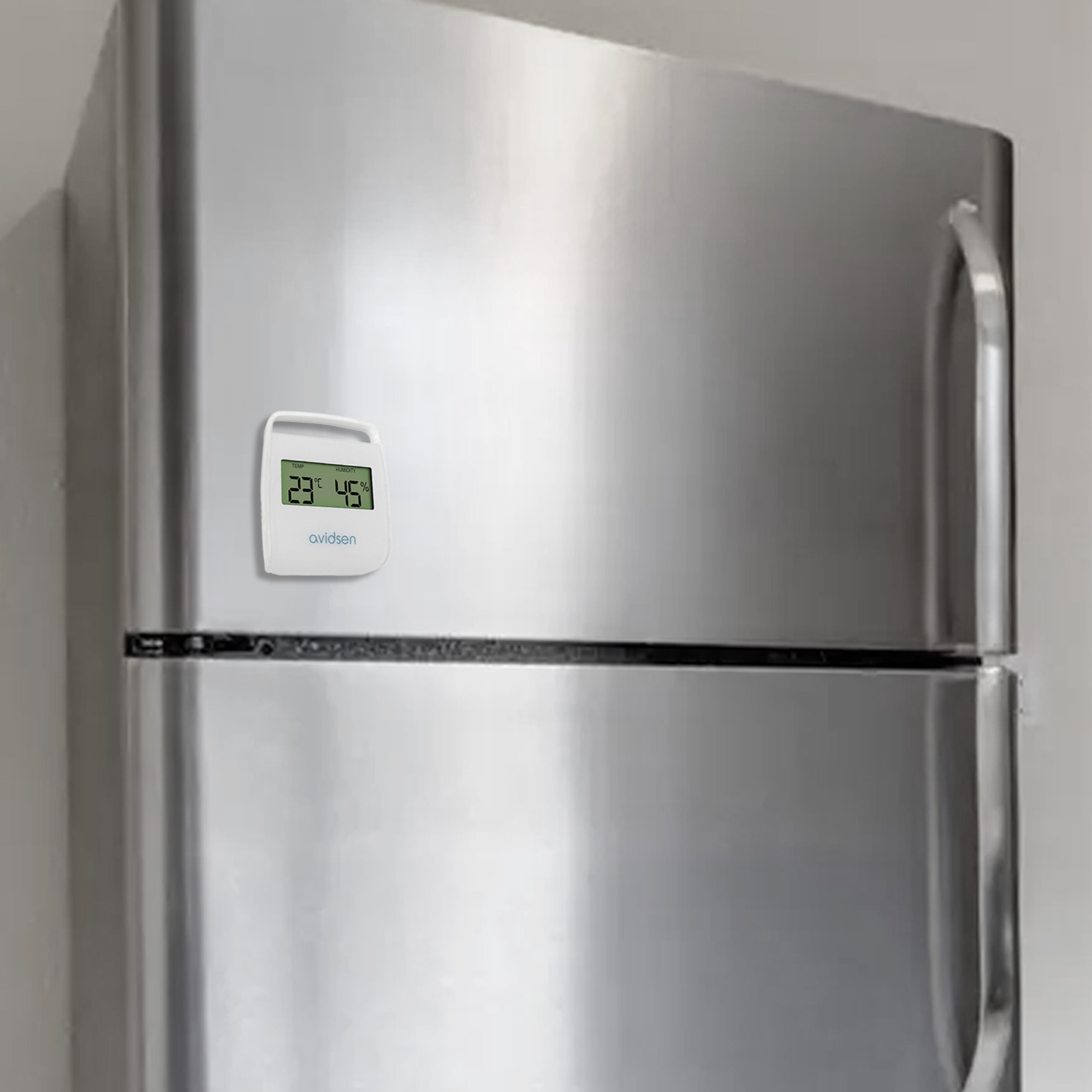 Détecteur de température et d'humidité usage intérieur - Avidsen - 107240