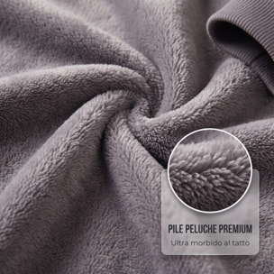 Felpa coperta in poliestere - Grigio