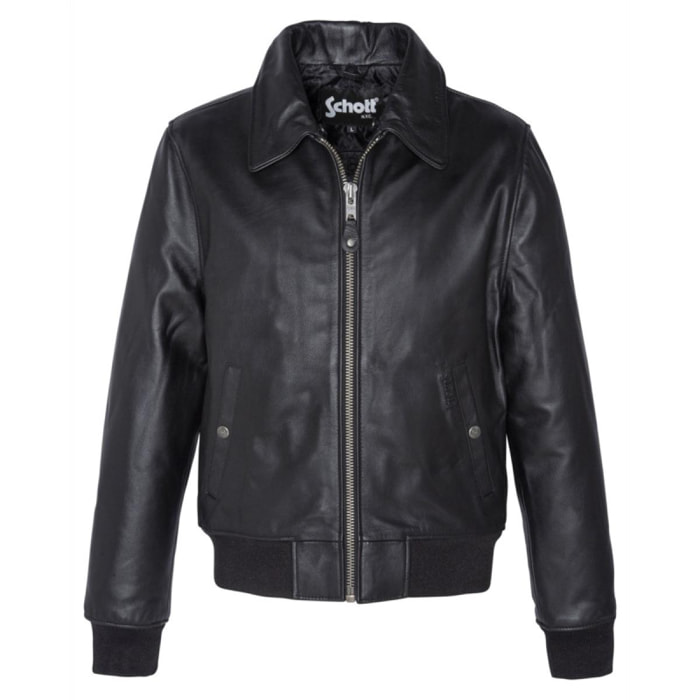 LC930D PILOT JACKET COWHIDE Nero