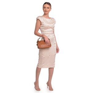 Borsa a tracolla Anna Luchini Cammello