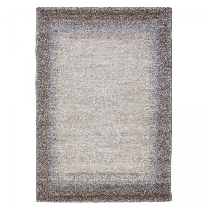 Tapis épais et moelleux Kude, motif faux uni