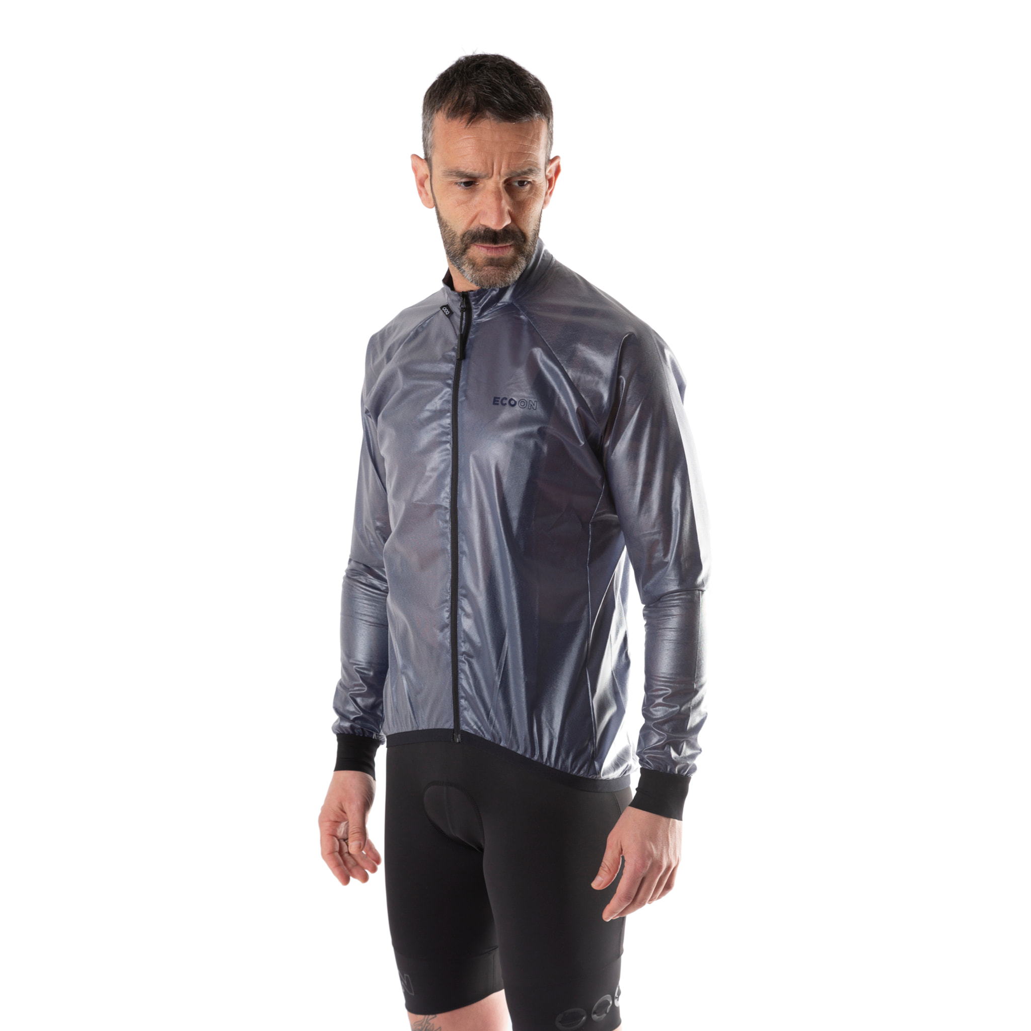 Chubasquero para hombre ECOON Saint Gervais - azul marino