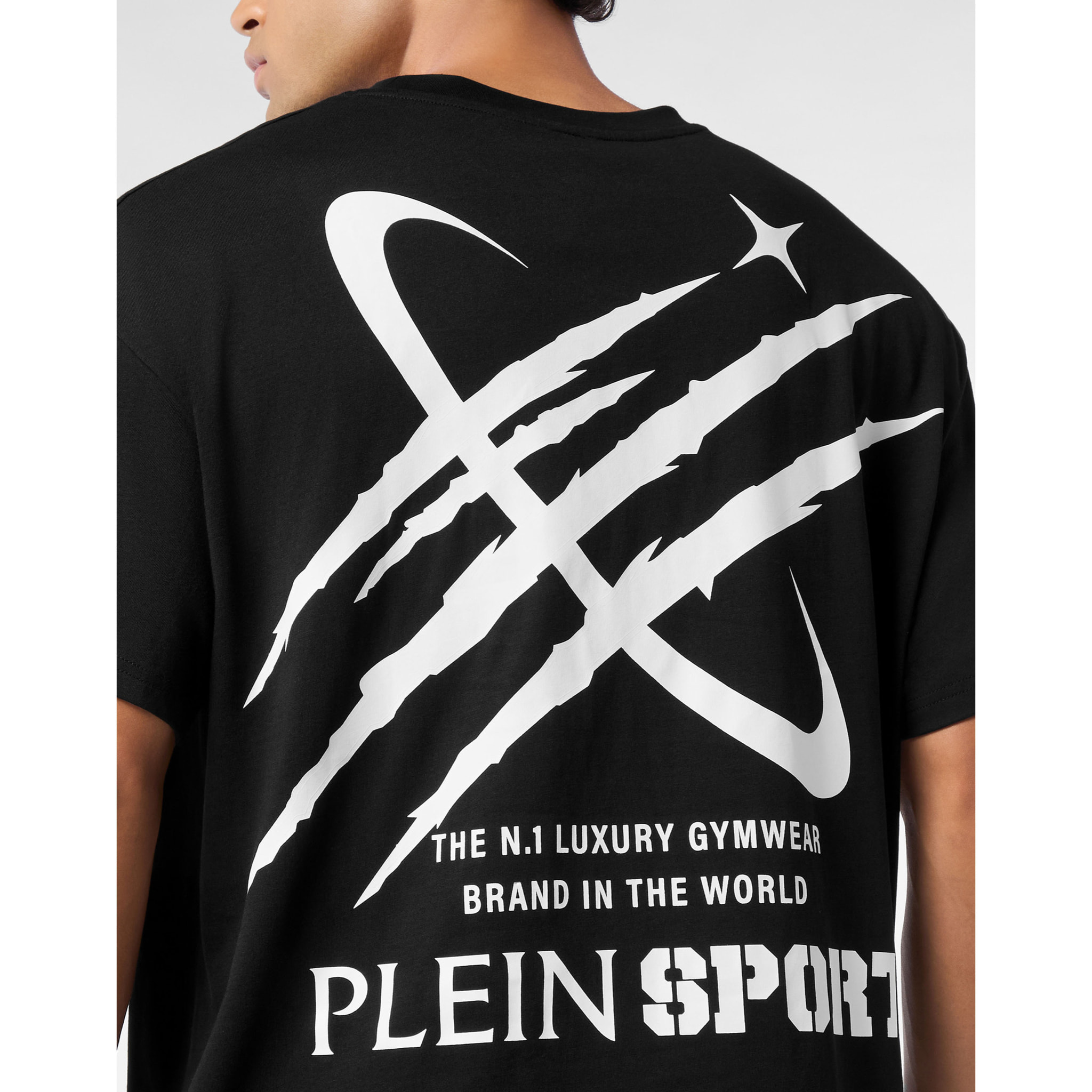 PLEIN SPORT T-Shirt Round Neck Ss SCRATCH