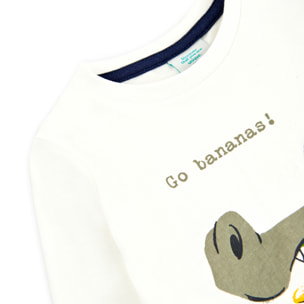 Camiseta punto básica de bebé niño