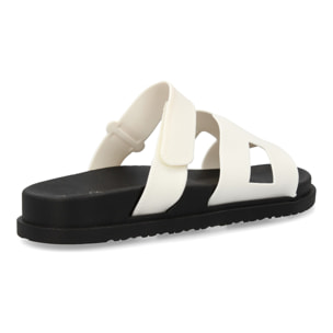 Chanclas de mujer, comodas y elegantes diseño moderno con adorno en la pala