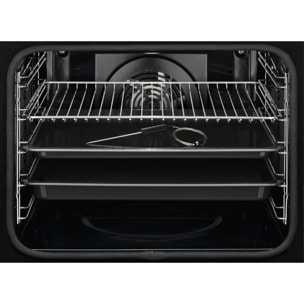 AEG Horno de vapor Serie 7000 SteamCrisp con Display LED Explore BPE577161M