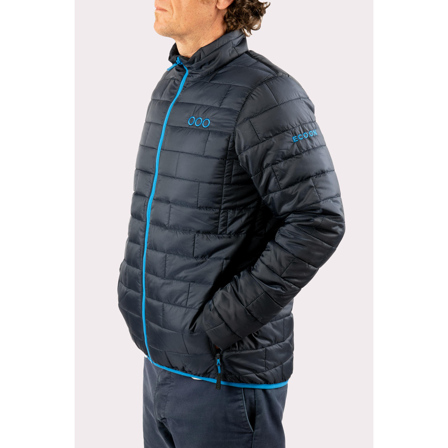 Chaqueta ECOActive Insulated Jacket marca ECOON - Azul