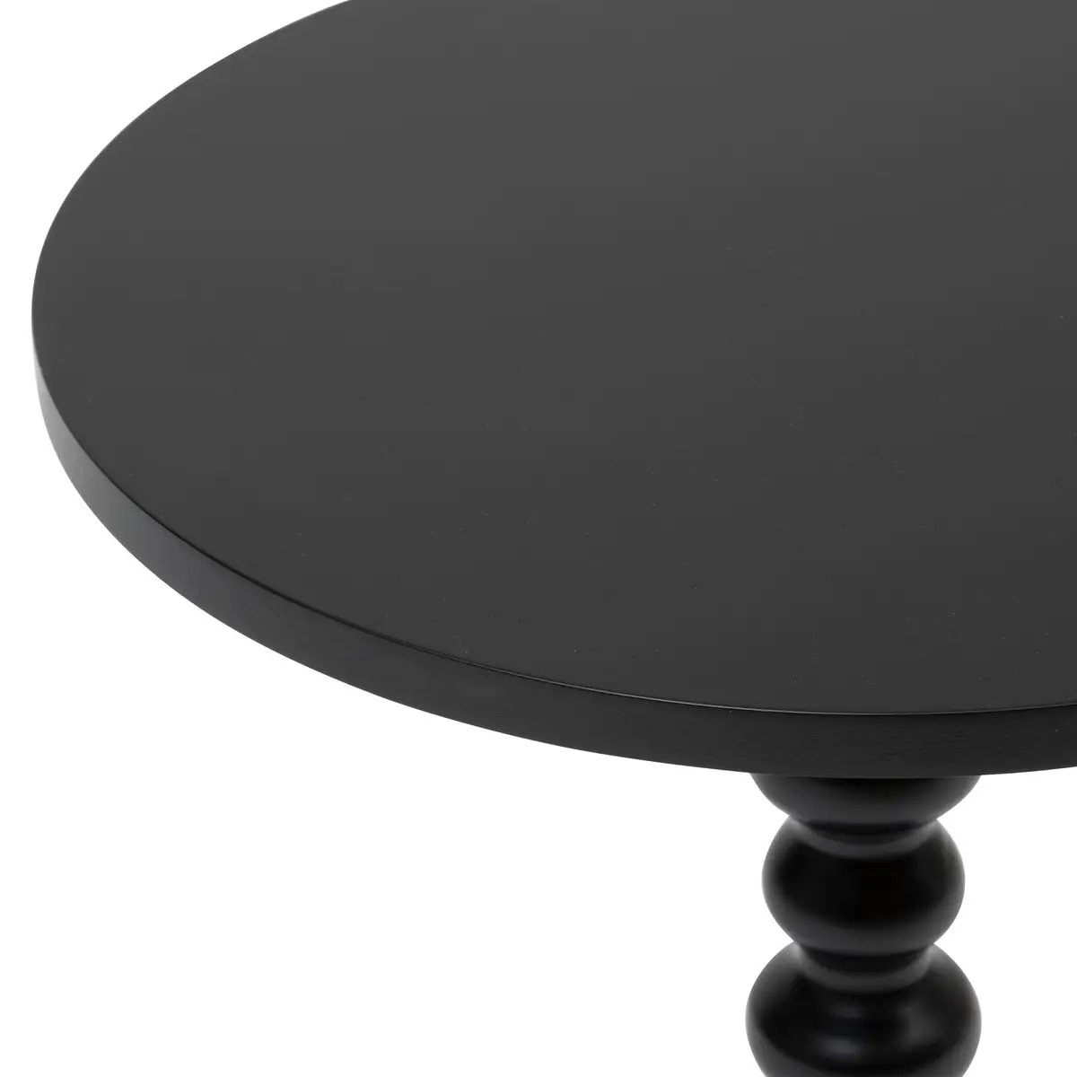 Table d'appoint "Alix" noir 50x38x38cm