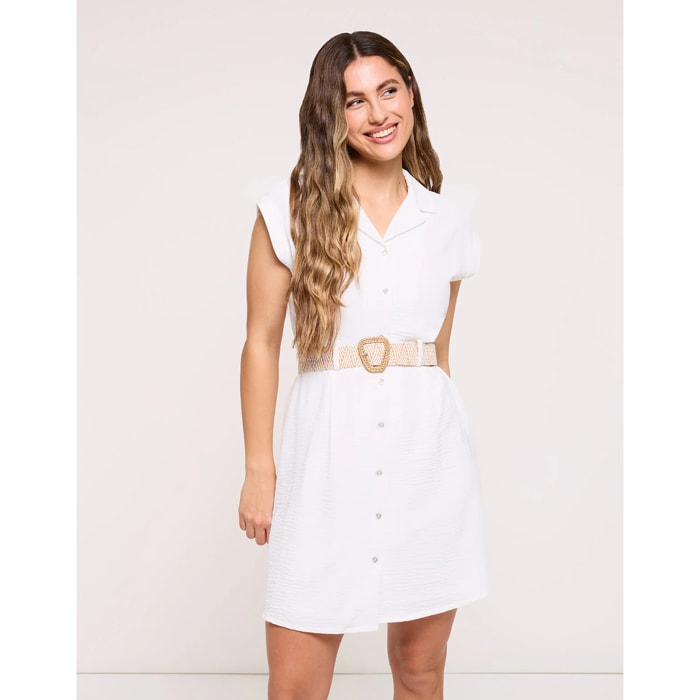 Vestido Corto Blanco - Tonlon II