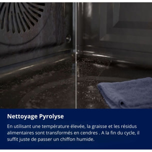Four encastrable ELECTROLUX EOH4P46BX0 Pyrolyse Chaleur tournante 65L Inox