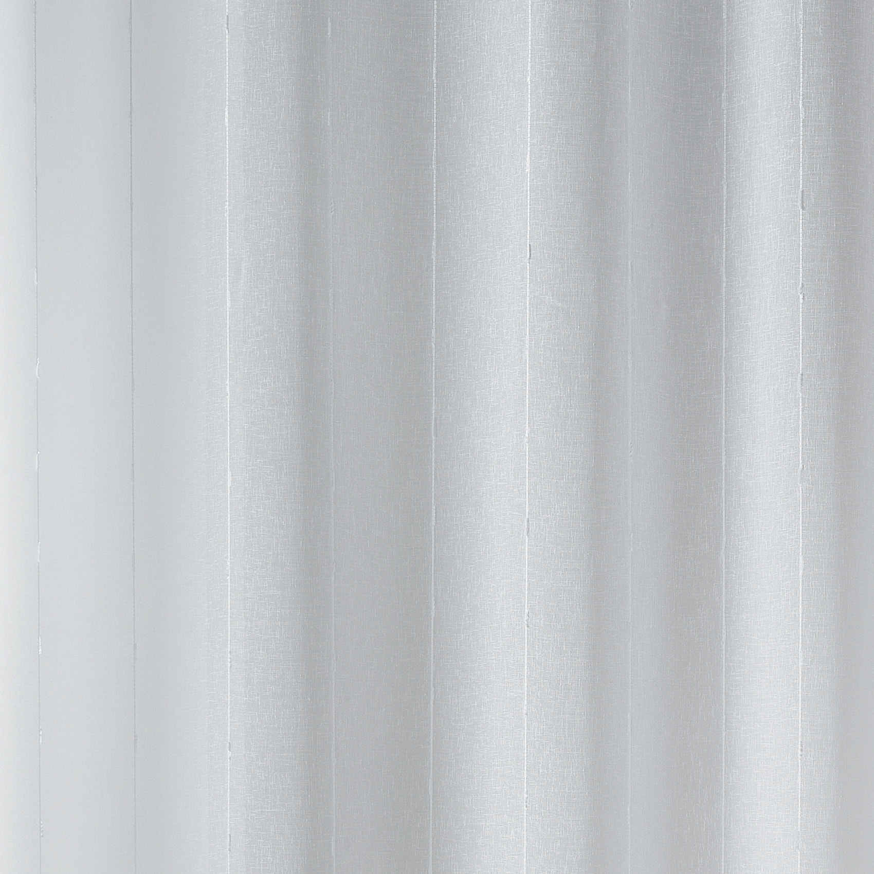 Petit rideau  de fenêtre fines rayures blanches - Blanc
