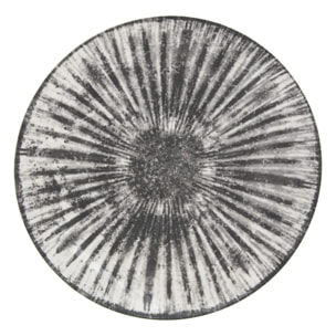 Service de table Lucie 12 pièce(s) gris L26,5xp2,4xH26,5cm