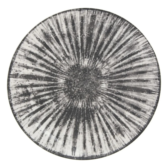 Service de table Lucie 12 pièce(s) gris L26,5xp2,4xH26,5cm