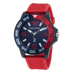 Reloj Nautica NAPFWS303 Hombre Analogico Cuarzo con Correa de Silicona
