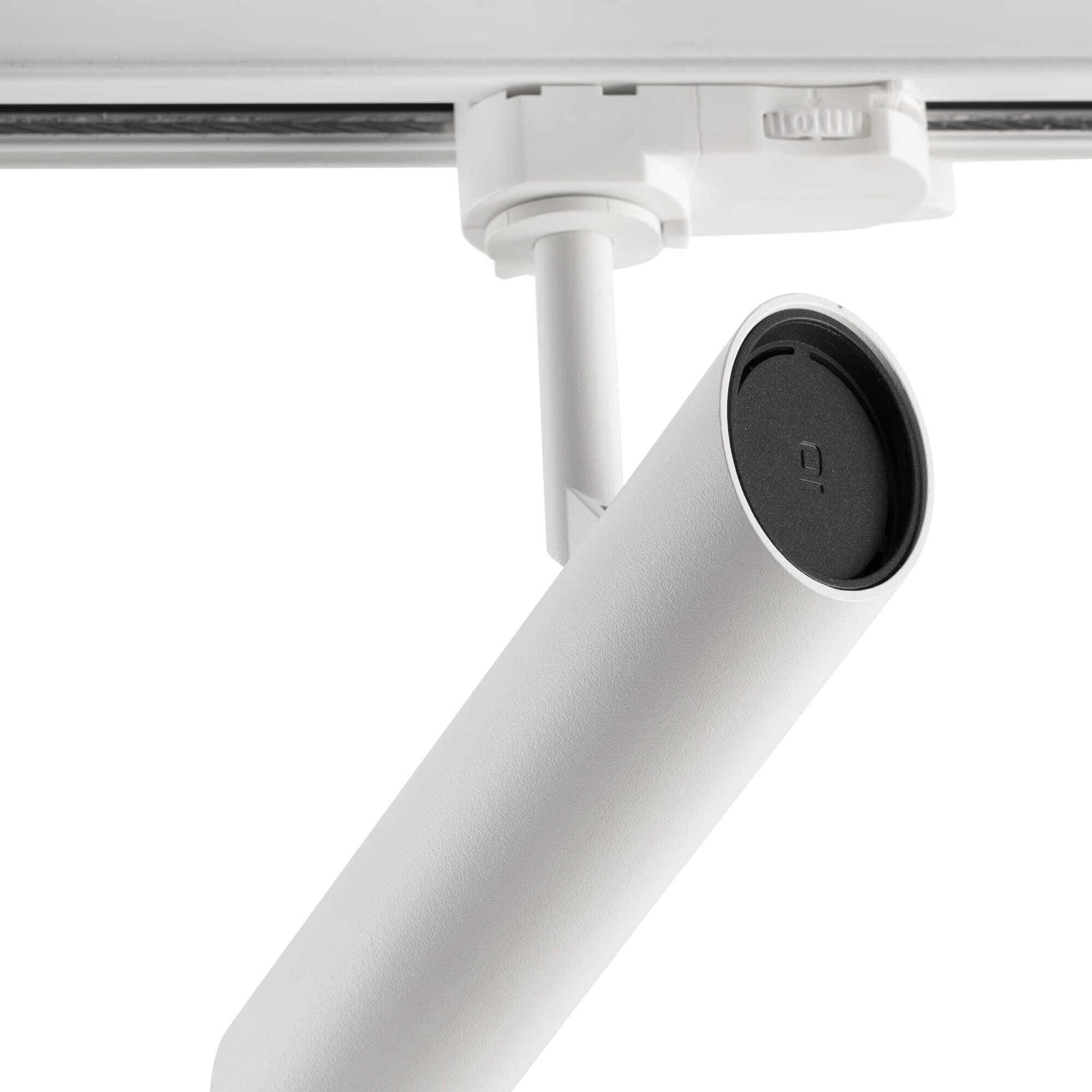 LEO Projecteur sur rail blanc