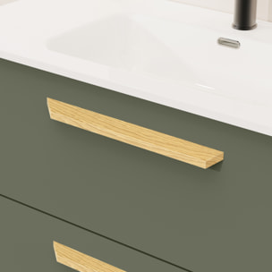 Conjunto de baño Melody, Alday, 100 cm, Verde Musgo