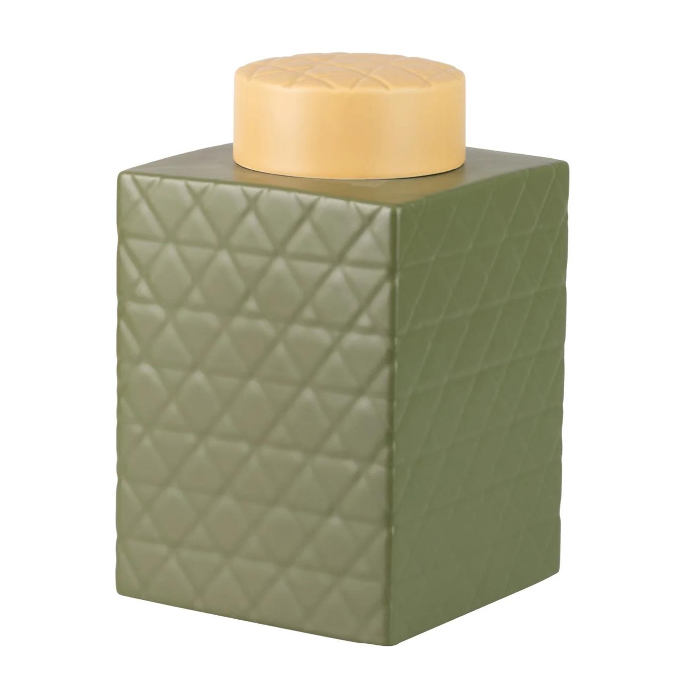 Tibor Ceramica Verde Mate 19x19x31 Cm