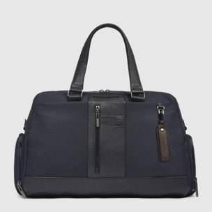 Piquadro Sac de voyage en tissu recyclé avec compartiment