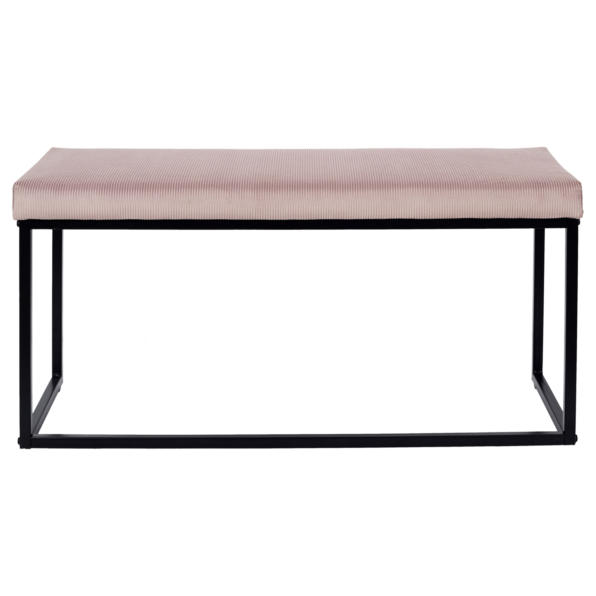 Banc Giulia Rose Velours Cotele