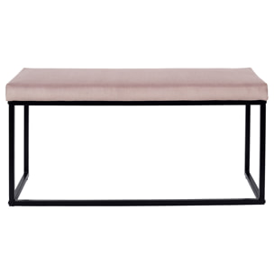 Banc Giulia Rose Velours Cotele