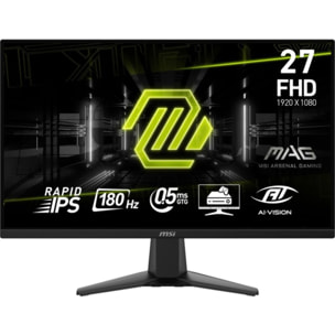 Ecran PC Gamer MSI MAG 275F 27" Full HD 180Hz IPS HDR10