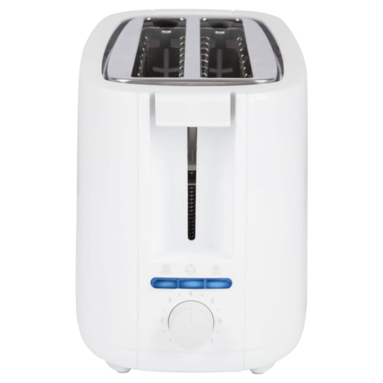 Grille pain 2 fentes 1400W Blanc Clatronic TA3802-Blanc
