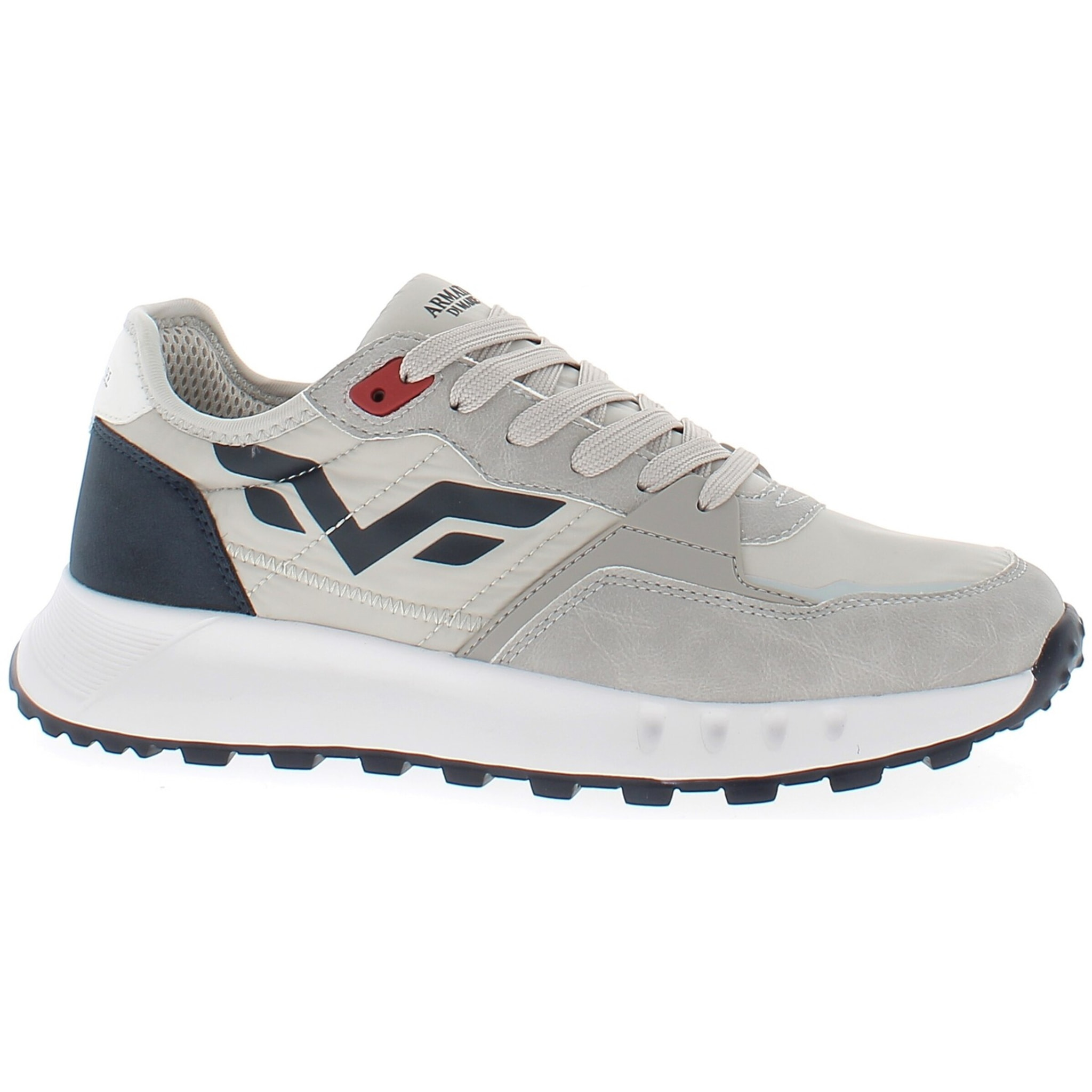 Armata di Mare Scarpe Uomo Sneakers Casual Stringate con Soletta Rimovibile in Memory Foam AMU 1D929 Grey