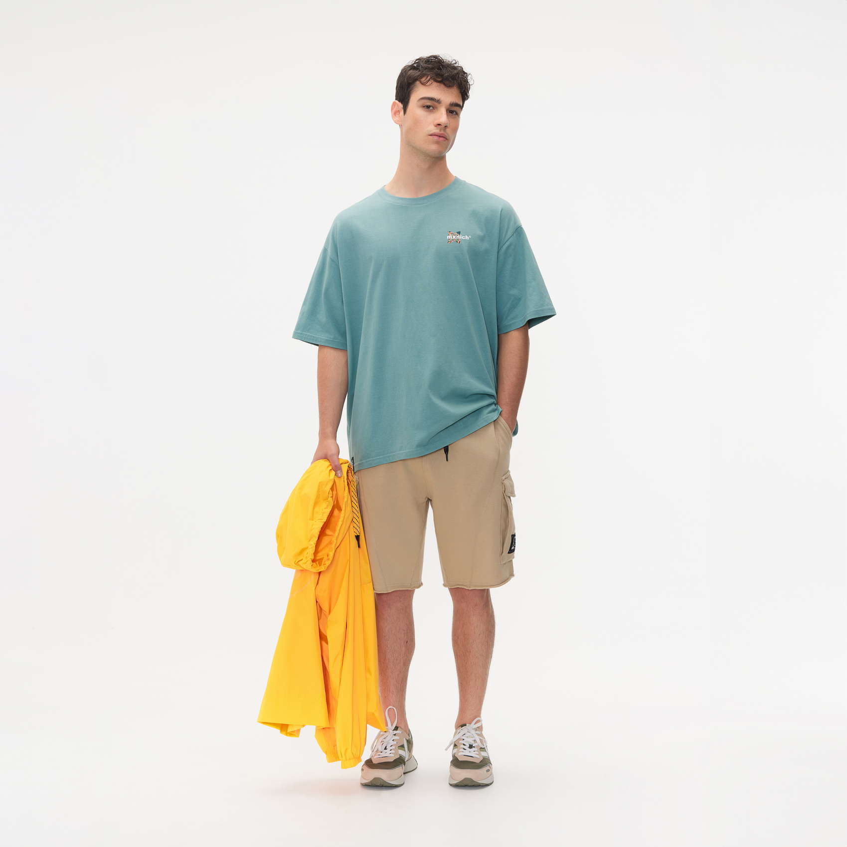 Bermuda MUNICH Camp de algodón camel