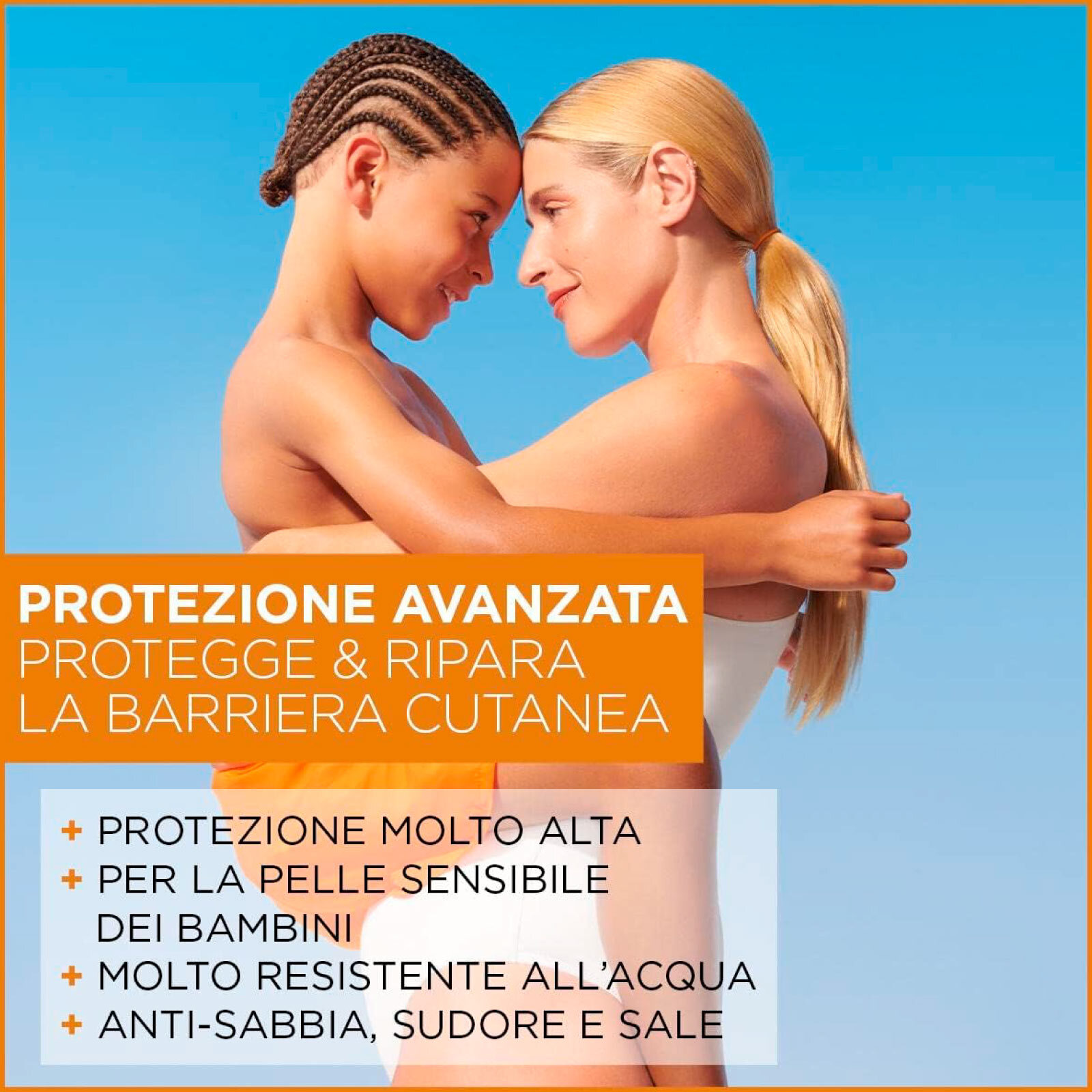 Spray Solare Protettivo Advanced Sensitive Ipoallergenico SPF 50+ Protezione Molto Alta - Flacone da 150ml