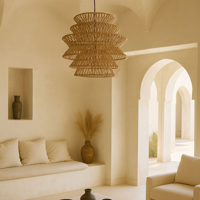 Suspension en bambou 53cm GANON
