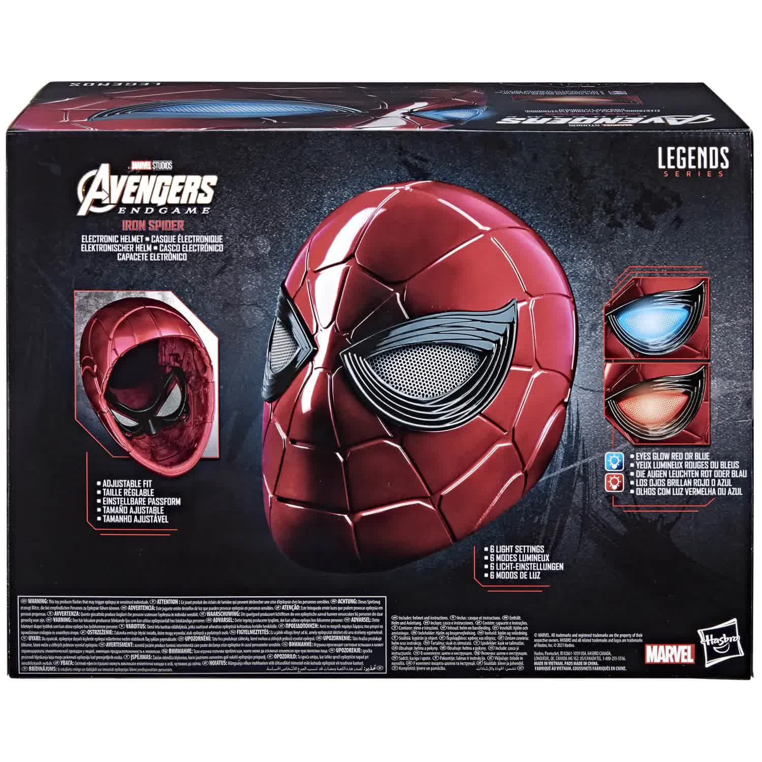 Ml Electronic Casco Spider-man Replica Hasbro