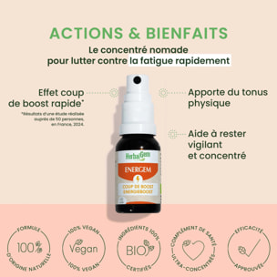 Herbalgem- EnerGem coup de boost - Bio - 15 ml