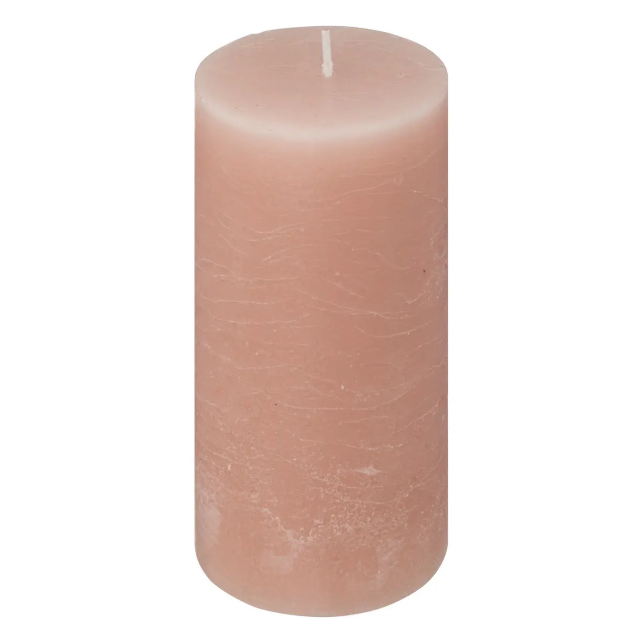 Bougie rustique rose clair 445g