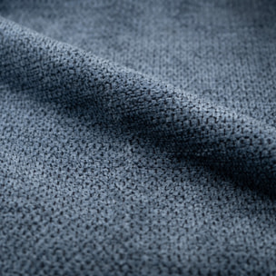 Fauteuil en tissu bleu - Simba